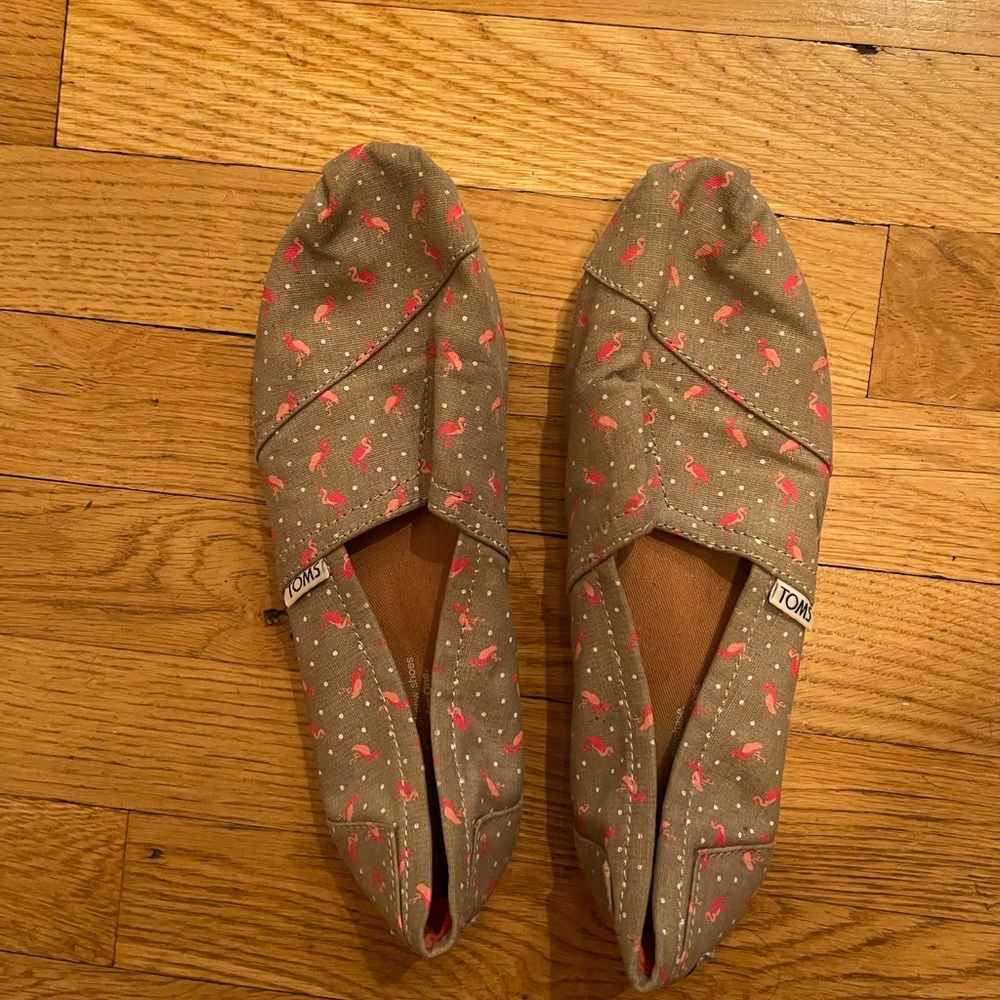 Toms Alpargatas slides - gently worn and in great condition